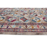 Latif Jodie Blue/Grey Soft Area Rug