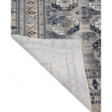 Latif Jodie Blue/Grey Soft Area Rug