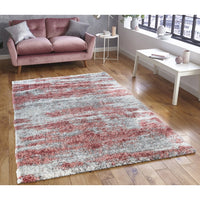 Lux Madison Abstract 2-Inch Shag Area Soft Rug