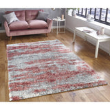 Lux Madison Abstract 2-Inch Shag Area Soft Rug