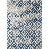 Lux Lauren Moroccan 2-inch Shag Area Soft Rug