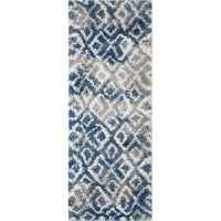 Lux Lauren Moroccan 2-inch Shag Area Soft Rug