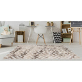 Lux Lauren Moroccan 2-inch Shag Area Soft Rug