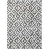 Lux Lauren Moroccan 2-inch Shag Area Soft Rug