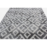 Lux Lauren Moroccan 2-inch Shag Area Soft Rug