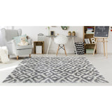 Lux Lauren Moroccan 2-inch Shag Area Soft Rug