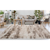 Lux Madison Abstract 2-Inch Shag Area Soft Rug