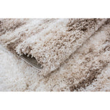 Lux Madison Abstract 2-Inch Shag Area Soft Rug