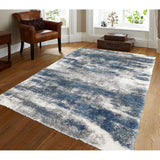 Lux Madison Abstract 2-Inch Shag Area Soft Rug