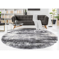 Lux Madison Abstract 2-Inch Shag Area Soft Rug