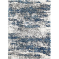 Lux Madison Abstract 2-Inch Shag Area Soft Rug