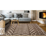 Lux Roy Moroccan 2-Inch Shag Soft Area Rug