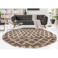 Lux Roy Moroccan 2-Inch Shag Soft Area Rug