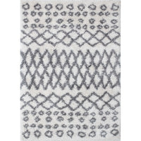 Lux Roy Moroccan 2-Inch Shag Soft Area Rug