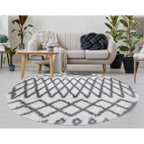 Lux Roy Moroccan 2-Inch Shag Soft Area Rug