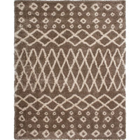 Lux Roy Moroccan 2-Inch Shag Soft Area Rug