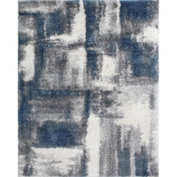 Noori Rug Lux Walsh Abstract Modern 2-inch Thick Shag Rug