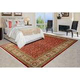 Pak-Persian 239 Red/Ivory Soft Area Rug