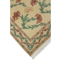 Pak-Persian Carnation Beige/Green Soft Area Rug