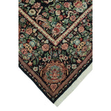 Pak-Persian Taimor Black/Green Soft Area Rug