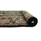 Pak-Persian Taimor Black/Green Soft Area Rug