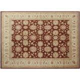 Peshawar Fine Chobi Zouhair Rust/Ivory Soft Area Rug