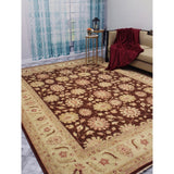 Peshawar Fine Chobi Zouhair Rust/Ivory Soft Area Rug
