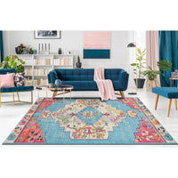 Distressed Delma Soft Area Rug