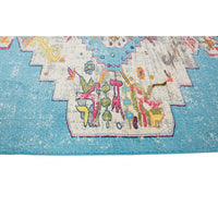 Distressed Delma Soft Area Rug