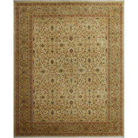 Vegetable-dyed Versailles Taj Ivory/Beige Soft Area Rug