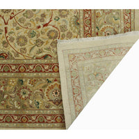 Vegetable-dyed Versailles Taj Ivory/Beige Soft Area Rug