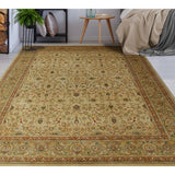 Vegetable-dyed Versailles Taj Ivory/Beige Soft Area Rug