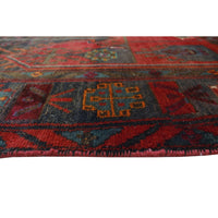 Vintage Distressed Bryon Red/Black Runner