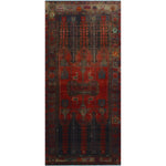 Vintage Distressed Bryon Red/Black Runner