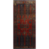 Vintage Distressed Bryon Red/Black Runner