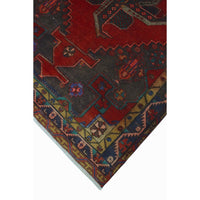 Vintage Distressed Darell Red/Grey Runner
