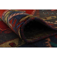 Vintage Distressed Darell Red/Grey Runner