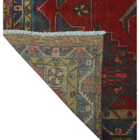 Vintage Distressed Darell Red/Grey Runner