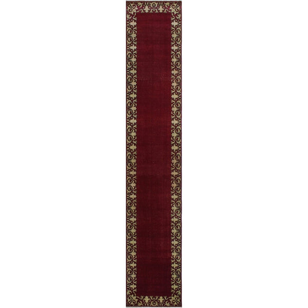 Vintage Distressed Elwin Purple/Beige Runner