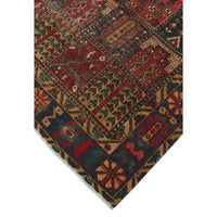 Vintage Distressed Ferdinand Red/Gold Soft Area Rug