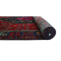 Vintage Distressed Marybeth Red/Black Runner