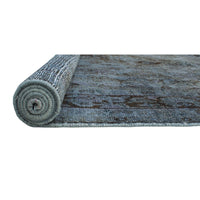 Vintage Distressed Overdyed Jazman Area Soft Rug