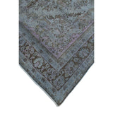 Vintage Distressed Overdyed Jazman Area Soft Rug