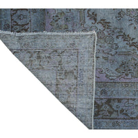 Vintage Distressed Overdyed Jazman Area Soft Rug
