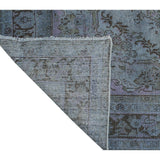 Vintage Distressed Overdyed Jazman Area Soft Rug