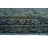 Vintage Distressed Overdyed Yan Soft Area Rug
