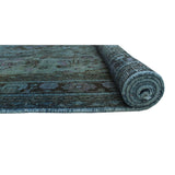 Vintage Distressed Overdyed Yan Soft Area Rug