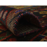 Vintage Distressed Reyes Rust/Blue Runner