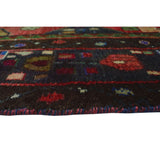 Vintage Distressed Reyes Rust/Blue Runner