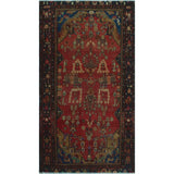 Vintage Distressed Reyes Rust/Blue Runner